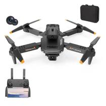 Drone P7 Pro Profissional 4K HD WiFi Estável com Câmera Dupla Dobrável Sensor Anti Obstáculos Controle Remoto Longo Alcance Modo Sem Cabeça