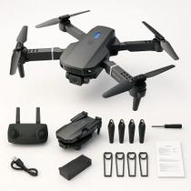 Drone Profissional E88 Pro Duas Câmeras 4K WiFi 2.4G FPV Compacto Controle Remoto