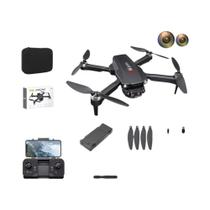 Drone Profissional H16 com Câmera Dupla, GPS, Motor Sem Escova e Sistema de Evitar Obstáculos