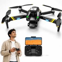 Drone Profissional S172 Max Motor Brushless Sensor de Obstáculo Dupla Câmera 4K WiFi Fotos e Vídeos com Voo Estável Drone Profissional S172 Max Motor Brushless Sensor de Obstáculo Dupla Câmera 4K WiFi Fotos e Vídeos com Voo Estável