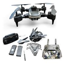 Drone Profissional WRJ12616 Câmera Dupla 4K HD USB Dobrável Drone Profissional WRJ12616 Câmera Dupla 4K HD USB Dobrável