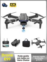 Drone Quadcopter 4K HD Dobrável Com Controle Remoto E Fixação De Altitude Para Vigilância UAV