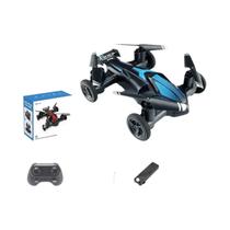 Drone RC Para Crianças JJRC Quadricóptero De Uso Duplo Terra E Ar 360 graus Brinquedo De Carro Voador