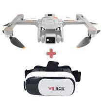 Drone RG700, Câmera Dupla 4K HD, 1 Bateria, + Óculos VR