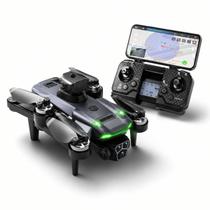 Drone S166 Com GPS Câmera Tripla Função Retorno 1,2Km Alto desempenho Frequência de 5GHz Motor Brushless Sensor de Obstáculos