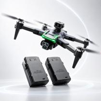 Drone S166 MWGPS Profissional 5GHz Câmera Ultra HD Sensor Anticolisão Brushless 2 Baterias Bolsa e Controle Longo Alcance