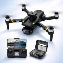 Drone S172 Max 4K Dupla Câmera Brushless WiFi FPV Sensor de Obstáculos Altitude Hold Fluxo Óptico Retorno Automático modo sem cabeça dobrável
