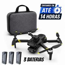 Drone S172 Max 5G com Duas Câmeras 4K WiFi Modo Sem Cabeça Voo Estável 2 Baterias 20 Min 3 Baterias 30 Min 4 Baterias 40 Min Drone S172 Max 5G com Duas Câmeras 4K WiFi Modo Sem Cabeça Voo Estável 2 Baterias 20 Min 3 Baterias 30 Min 4 Baterias 40 Min