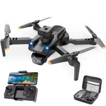 Drone S172 Max: Sensor Obstáculo, Câmera Dupla 4K, Wifi, Fotos/Vídeos