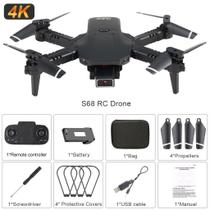 Drone S68 Profissional Com Duas Câmeras e Wi-Fi, App, Bolsa de Viagem, Estável