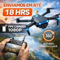 Drone S89 4K HD Camera Dupla 360 WiFi Sensor Gravidade Facil Controle para Iniciantes Controle Remoto