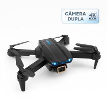 Drone S89 Câmera Dupla 4K WiFi FPV Modo Sem Cabeça Gestos e Retorno Rápido Ideal para Iniciantes Drone S89 Câmera Dupla 4K WiFi FPV Modo Sem Cabeça Gestos e Retorno Rápido Ideal para Iniciantes