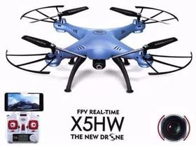 Drone Syma X5hw Camera Ao Vivo Wifi Fpv - X5hw X6sw Azul X8w