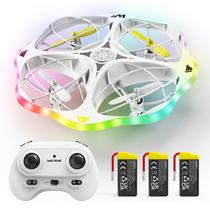 Drone WeFone WF15 para Crianças com 3 Baterias 21 Minutos de Voo LED