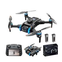 Drone XT808 com Tela Câmera GPS, Motor Brushless, Desvio de Obstáculos, 2 Baterias