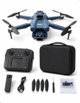 Drone Y3 Ultra Câmera 4K Motor Brushless Controle com Tela LCD Integrada e Sensor de Obstáculos Estabilizador Óptico e Maleta de Transporte