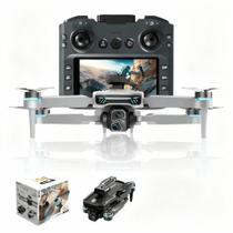 Drone Z105 com Tela, Câmera HD Fluxo Óptico, Motor Brushless, Desvio de Obstáculos 1 Bateria
