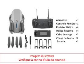 Drone Zangão E88 - Branco - Camera Frontal