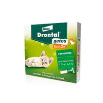 Drontal gatos spoton 0,5kg e 2,5kg Drontal gatos spoton 0,5kg e 2,5kg