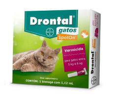 Drontal Gatos SpotOn - de 5 a 8kg - Bayer
