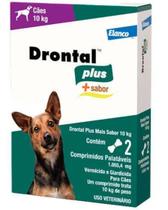 Drontal Plus Até 10Kg com 2 Comprimidos Drontal Plus Até 10Kg com 2 Comprimidos