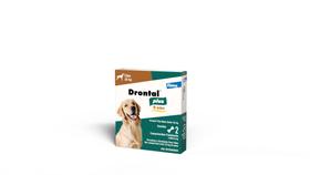 Drontal Plus Mais Sabor 35 Kg - 2 Comprimidos