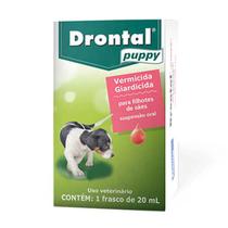 Drontal Puppy Vermífugo para Cães Filhotes Elanco 20ml Drontal Puppy Vermífugo para Cães Filhotes Elanco 20ml