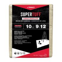 Drop Cloth Trimaco SuperTuff 9 pés x 12 pés (2,7 m x 3,6 m) bronzeado