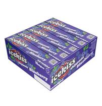 Drops Bala Acekiss Blueberry Mastigável Display 15 un Cory