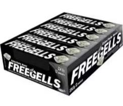 Drops freegells extra forte mentol com 12 unidades