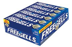 Drops freegells mentol eucalipto com 12 unidades
