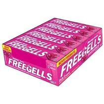 Drops Freegells Morango 27,9g - Riclan 12 Unidades