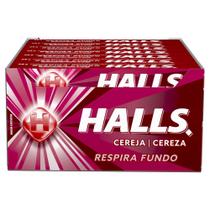 Drops halls display c/21 cereja