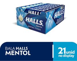 Drops halls mentol com 21 un de 28 g