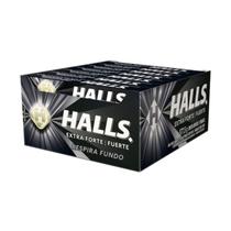 Drops Halls Preto Extra Forte Preto C/ 21unid 588g Drops Halls Preto Extra Forte Preto C/ 21unid 588g