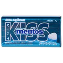 Drops Kiss Menta Lata 35g - 12 unidades - Mentos Drops Kiss Menta Lata 35g - 12 unidades - Mentos