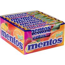 Drops Mentos Frutas - Embalagem com 16 Unidades