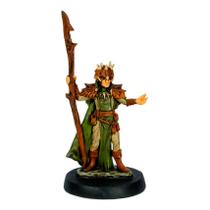 Druida Elfo - Aldon Haldir - Miniatura pintada - RPG - Orgos Miniaturas