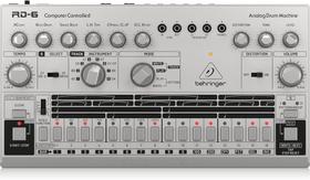 Drum Machine analógica Behringer Rd-6 SR Sequencer MIDI IN OUT BATERIA ELETRÔNICA