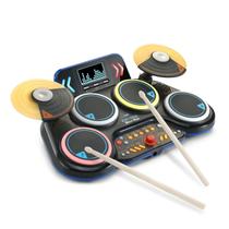 Drum Pad VTech Kidi Star Preto - 20 Sons de Bateria