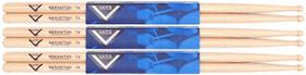 Drum Sticks Vater Manhattan 7A Wood Tip Hickory 3 pares