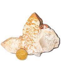 Drusa Cristal Bruto Quartzo Vela Natural Tipo A 95mm 266g Drusa Cristal Bruto Quartzo Vela Natural Tipo A 95mm 266g