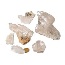 Drusa de Cristal Quartzo Hialino Natural Bruto - 1 Kg
