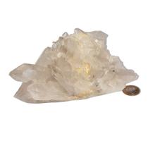 Drusa de Cristal Quartzo Natural - Aglomerado de Pontas Naturais - 1,6 a 1,8Kg - 15 a 25cm - Tipo B Drusa de Cristal Quartzo Natural - Aglomerado de Pontas Naturais - 1,6 a 1,8Kg - 15 a 25cm - Tipo B