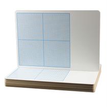 Dry Erase Base Ten Grid Board Class Pack 12 Flipside 11261