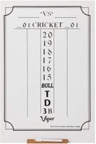 Dry Erase Scoreboard Viper Cricket e 01 Dart Games
