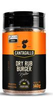 Dry rub burger netão 140g - canta gallo