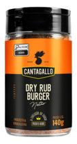 Dry Rub Burguer Cantagallo Sal E Pimenta Do Reino 140g Novo - Canta Gallo