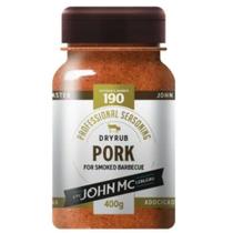 Dry rub pork - defumação - carne suína 400g - JOHN PITMASTER