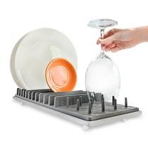 DryRack: Bandeja Organizadora Multiuso com Escorredor Pequeno Ultra Absorvente, de Pedra Diatomácea Momo Lifestyle DryRack: Bandeja Organizadora Multiuso com Escorredor Pequeno Ultra Absorvente, de Pedra Diatomácea Momo Lifestyle